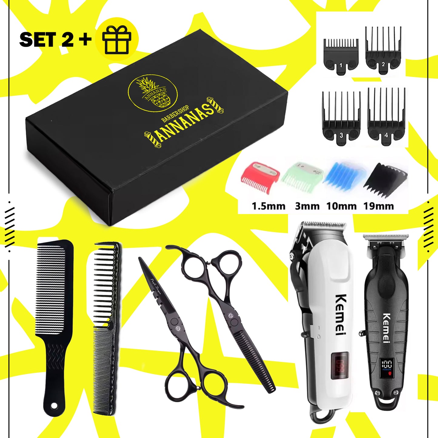 Set 6 piezas Juego de herramientas profesionales para cortar el cabello
tienda de productos de barberia
articulos de barbería
maquinas de afeitar barba
productos para la barba
productos de barbería
maquinas de barberia
cuidado de la barba
tienda de barberia
tienda barberia
crema para barba
productos barberia
capas barberia
maquinas de barberia profesional
maquinas corta pelo y barba
accesorios barberia
productos de barbería para profesionales