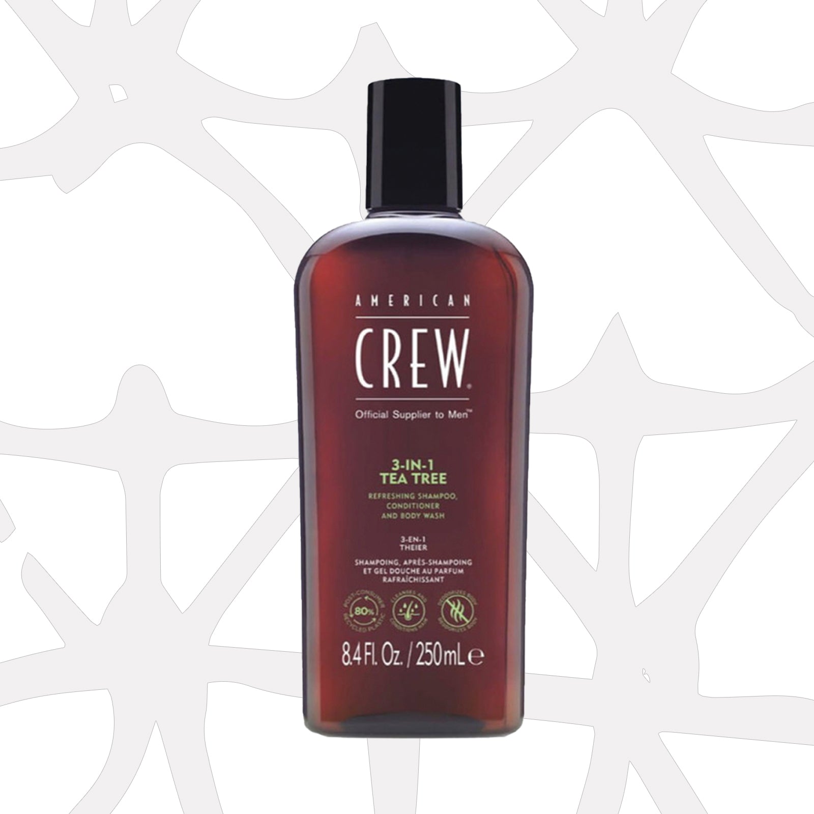 Champú, acondicionador y gel de baño en un solo producto. Con árbol de té American Crew 250ml

tienda de productos de barberia
articulos de barbería
maquinas de afeitar barba
productos para la barba
productos de barbería
maquinas de barberia
cuidado de la barba
tienda de barberia
tienda barberia
crema para barba
productos barberia
capas barberia
maquinas de barberia profesional
maquinas corta pelo y barba
accesorios barberia
productos de barbería para profesionales